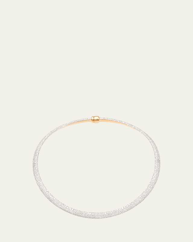 18K Rose Gold Iconica Diamond Necklace